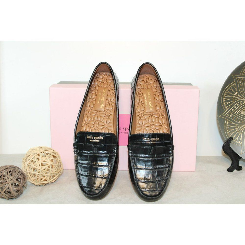 Kate Spade New York Deck Driver Loafers - Black - Picture 2 of 7